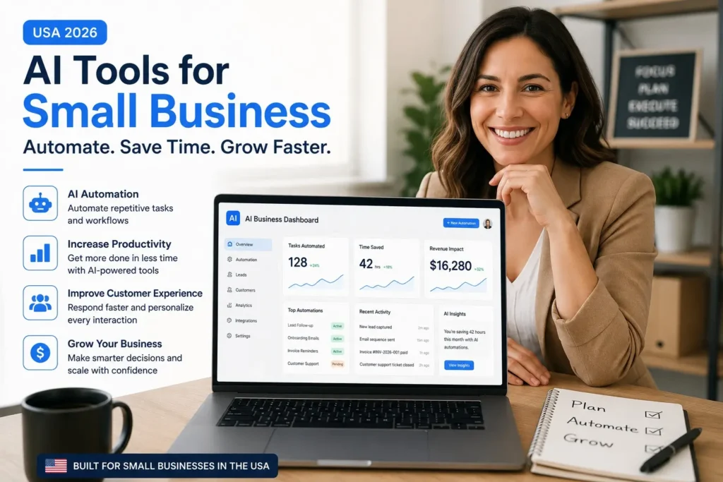 Best AI Tools for Small Business Owners in the USA 2026